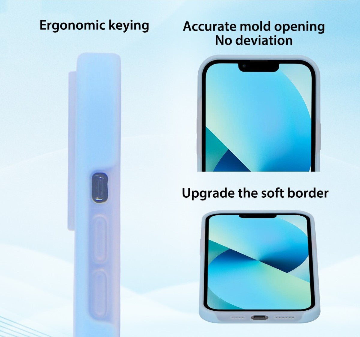 iPhone 12/12 Pro Soft Matte Silicone Case with Rubber Finish - Stylish & Protective