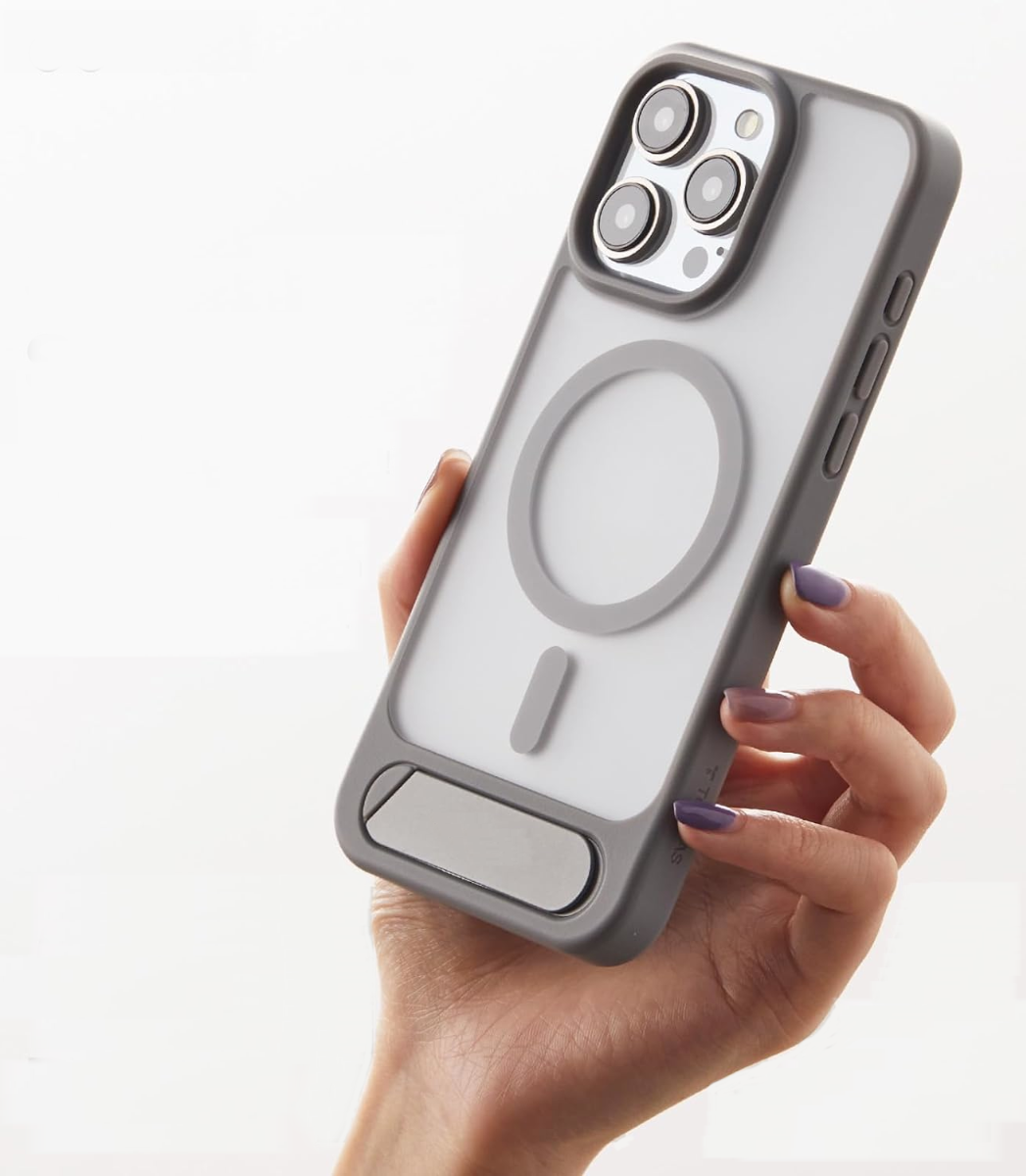 iPhone 15 Pro Max Magsafe Case With Built-In KickStand
