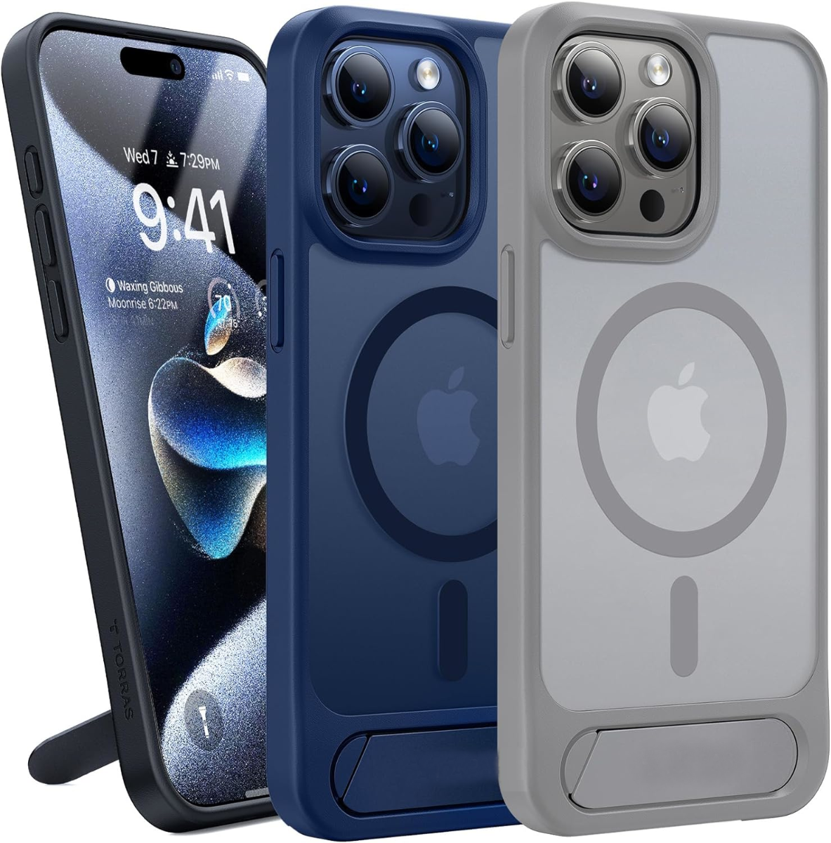 iPhone 15 Pro Max Magsafe Case With Built-In KickStand