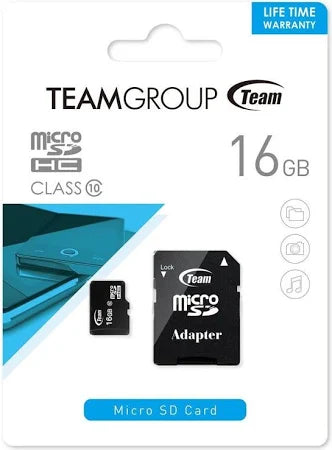 16GB High-Speed SD Memory Card - Durable & Reliable Storage Solution