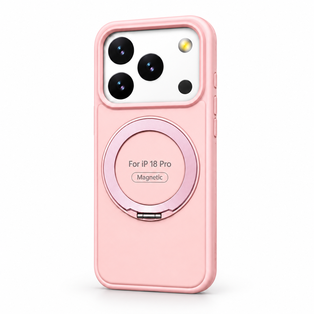 iPhone 18 Pro Magnetic Ring Stand Case