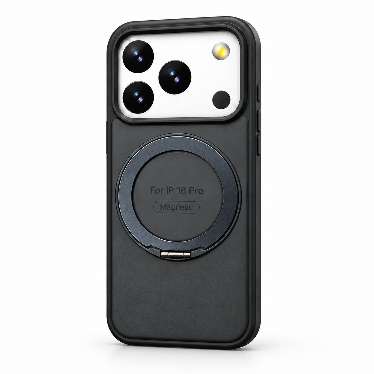 iPhone 18 Pro Magnetic Ring Stand Case
