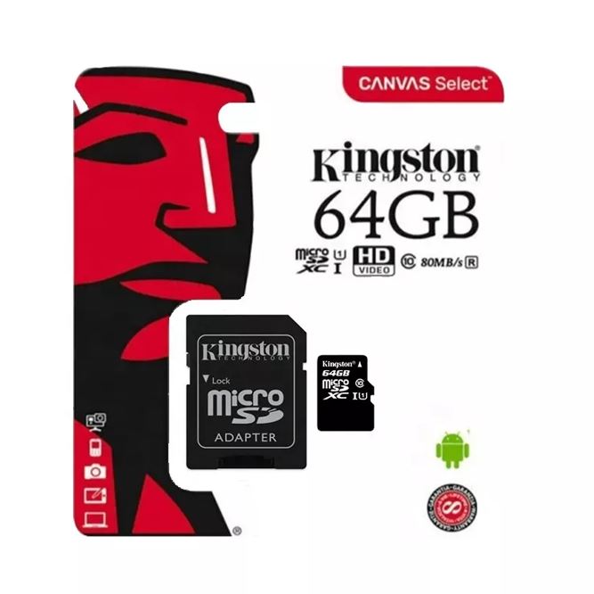 64GB High-Speed SD Memory Card - Durable & Reliable Storage Solution