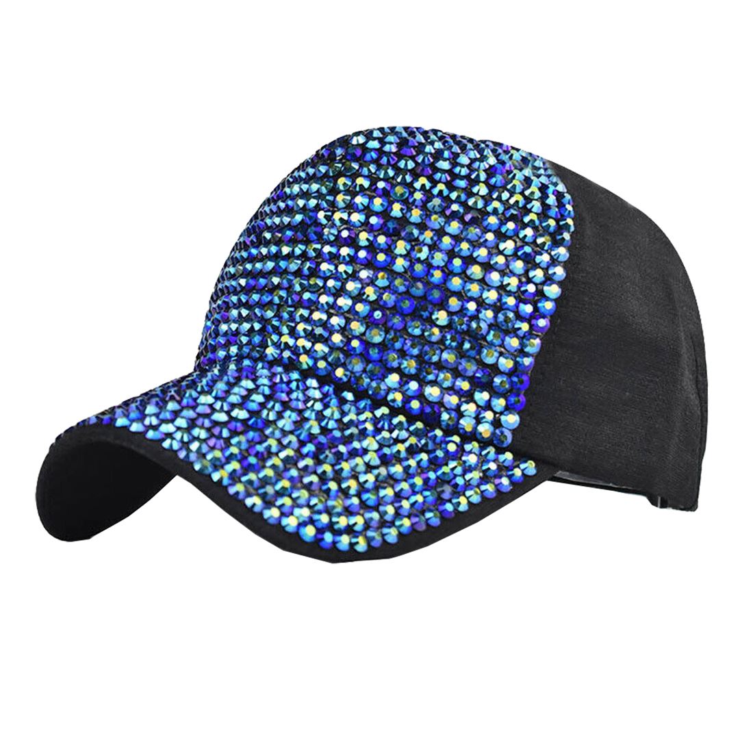 🔥 Women's Rhinestone Baseball Cap – Sparkle & Style! ✨🧢
